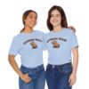 Unisex Jersey Short Sleeve Tee with Adorable Capybara Design – Soft and Stylish T-Shirt