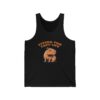 Unisex Jersey Tank Top with Cute Capybara Design – Perfect for Summer Style