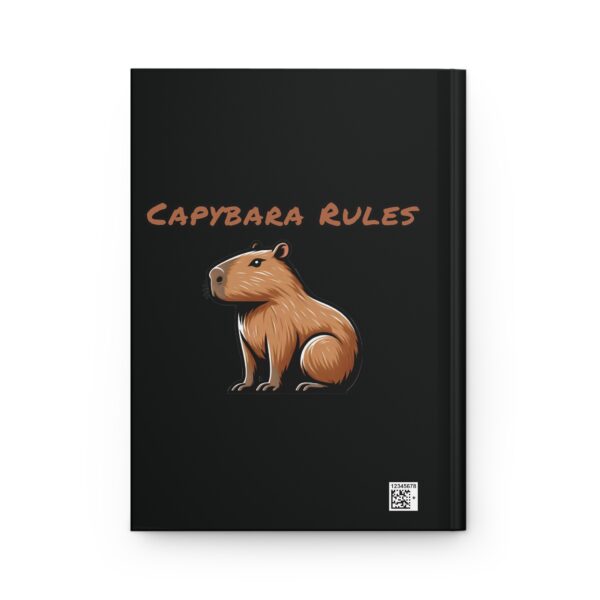 "Capybara Hardcover Journal Matte – Cute and Stylish Notebook for capybara Lovers"