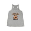 Womens Flowy Racerback Tank with Adorable Capybara Design – Lightweight, Stylish, and Fun for Summer