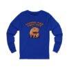 Unisex Jersey Long Sleeve Tee with Unique Capybara Design – Comfortable and Stylish Top