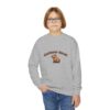 Youth Crewneck Sweatshirt with Adorable Capybara Design – Cozy and Fun for Everyday Wear