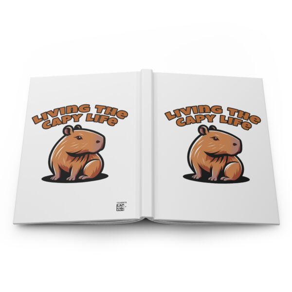 "Capybara Hardcover Journal Matte – Cute and Stylish Notebook for capybara Lovers"