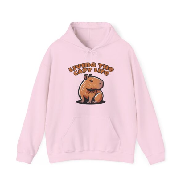 Unisex Heavy Blend™ Hooded Sweatshirt with Cute Capybara Design – Warm and Stylish Hoodie