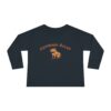 Toddler Long Sleeve Tee with Cute Capybara Design – Soft, Cozy, and Perfect for Active Play