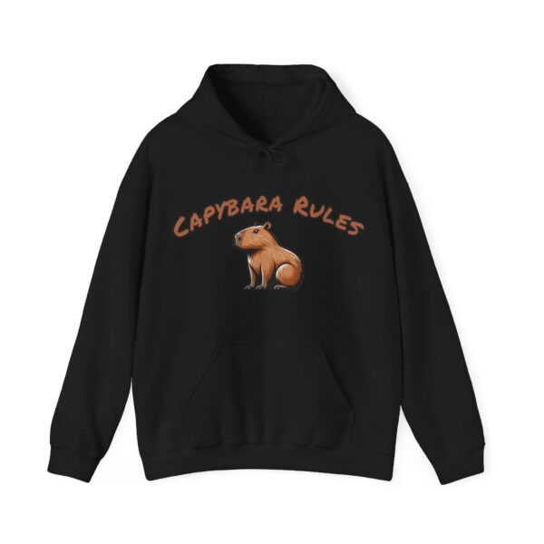 Unisex Heavy Blend™ Hooded Sweatshirt with Cute Capybara Design – Warm and Stylish Hoodie