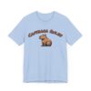 Unisex Jersey Short Sleeve Tee with Adorable Capybara Design – Soft and Stylish T-Shirt