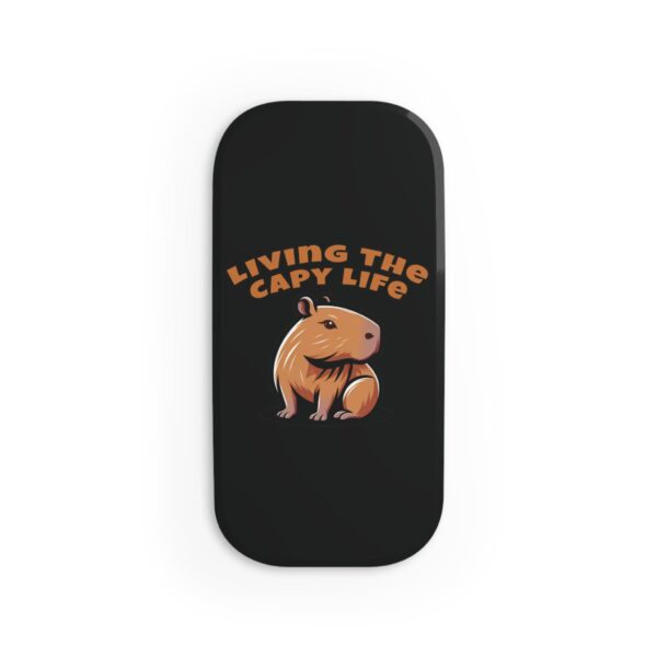 Capybara Phone Grip – Cute & Functional Click-On Grip for Secure Hold