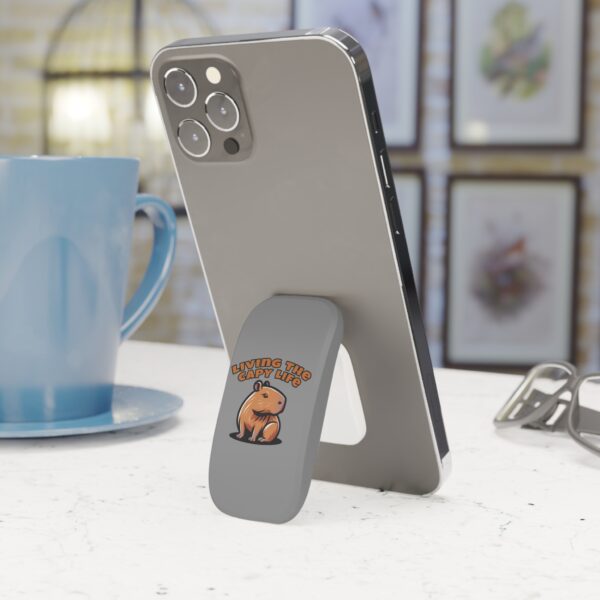 Capybara Phone Grip – Cute & Functional Click-On Grip for Secure Hold