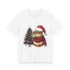 Unisex Christmas Capybara Tee – Festive and Cozy Short Sleeve Shirt