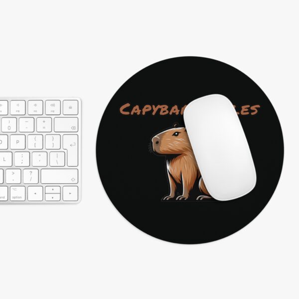 Capybara Mouse Pad – Smooth, Durable Surface with Adorable Capybara Design