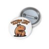 Custom Capybara Pin Buttons – Unique, Cute & Collectible Pins with Adorable Capybara Design