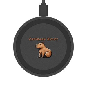 Capybara Quake Wireless Charging Pad – Fast, Reliable Charging with Adorable Capybara Design