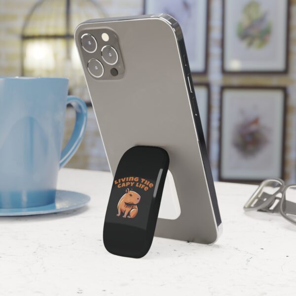 Capybara Phone Grip – Cute & Functional Click-On Grip for Secure Hold
