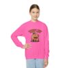 Youth Crewneck Sweatshirt with Adorable Capybara Design – Cozy and Fun for Everyday Wear