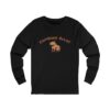 Unisex Jersey Long Sleeve Tee with Unique Capybara Design – Comfortable and Stylish Top