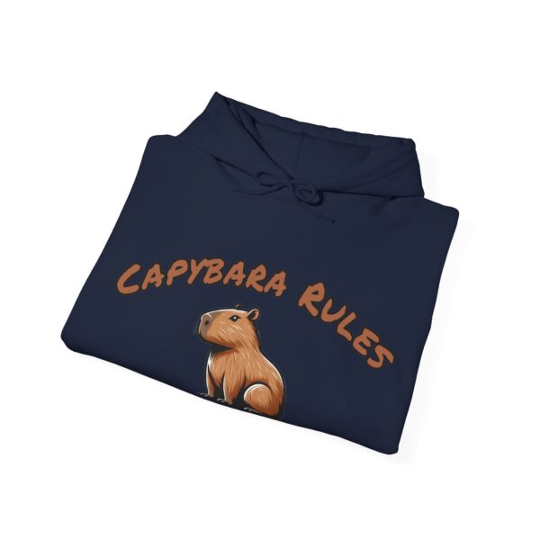 Unisex Heavy Blend™ Hooded Sweatshirt with Cute Capybara Design – Warm and Stylish Hoodie