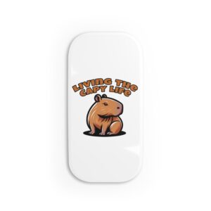 Capybara Phone Grip – Cute & Functional Click-On Grip for Secure Hold