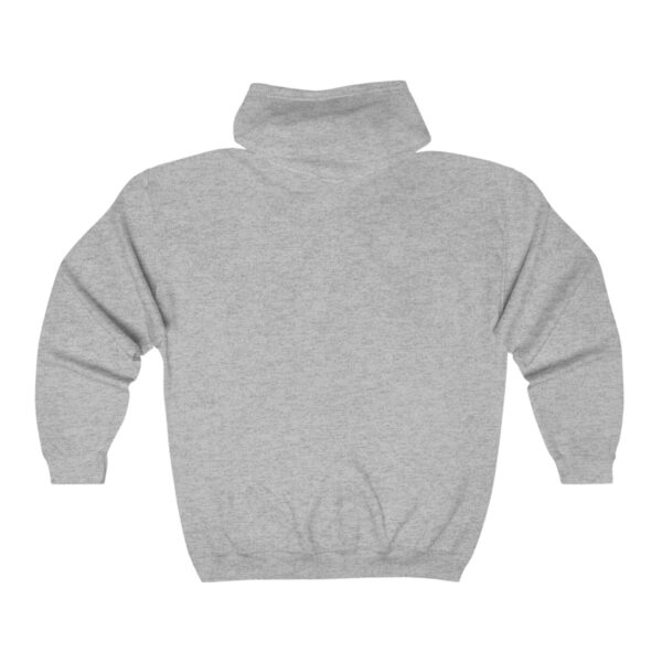 Unisex Christmas Capybara Full-Zip Hoodie – Festive and Cozy Outerwear