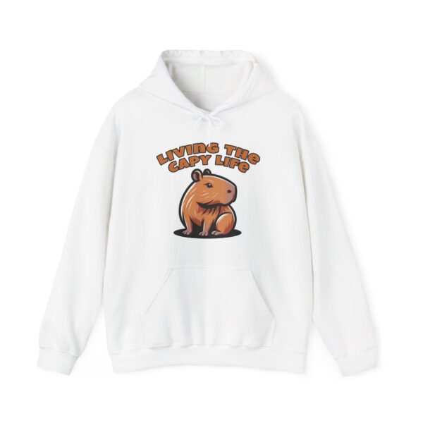 Unisex Heavy Blend™ Hooded Sweatshirt with Cute Capybara Design – Warm and Stylish Hoodie