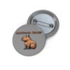 Custom Capybara Pin Buttons – Unique, Cute & Collectible Pins with Adorable Capybara Design