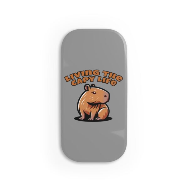 Capybara Phone Grip – Cute & Functional Click-On Grip for Secure Hold