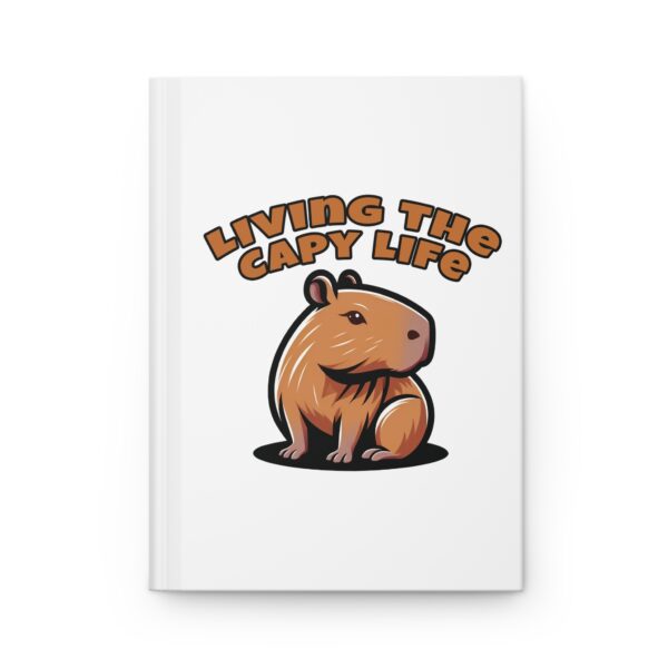 "Capybara Hardcover Journal Matte – Cute and Stylish Notebook for capybara Lovers"