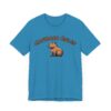 Unisex Jersey Short Sleeve Tee with Adorable Capybara Design – Soft and Stylish T-Shirt