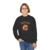 Youth Crewneck Sweatshirt with Adorable Capybara Design – Cozy and Fun for Everyday Wear
