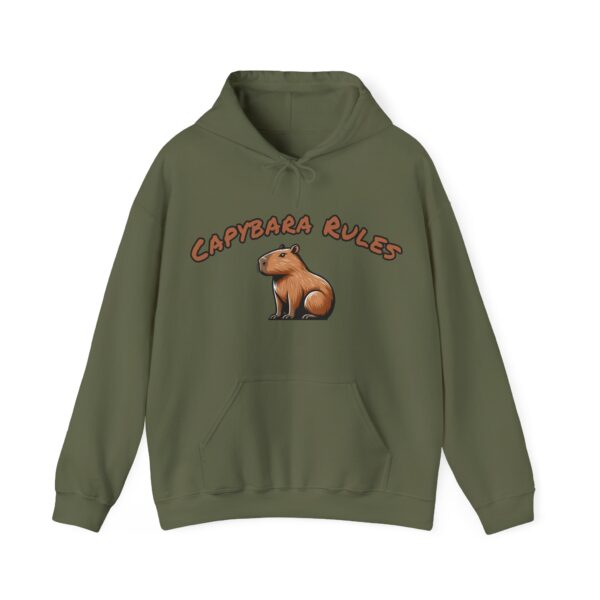 Unisex Heavy Blend™ Hooded Sweatshirt with Cute Capybara Design – Warm and Stylish Hoodie