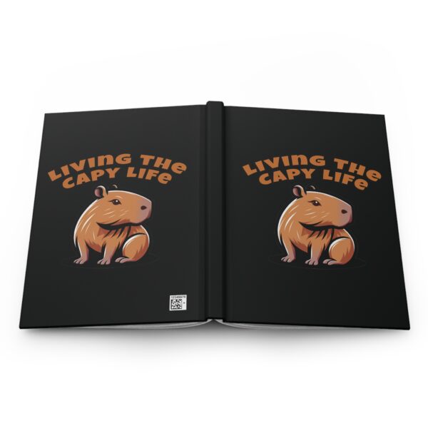 "Capybara Hardcover Journal Matte – Cute and Stylish Notebook for capybara Lovers"