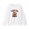 Unisex Heavy Blend™ Crewneck Sweatshirt with Cute Capybara Design – Embrace Comfort Every Day