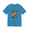 Unisex Jersey Short Sleeve Tee with Adorable Capybara Design – Soft and Stylish T-Shirt