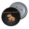 Custom Capybara Pin Buttons – Unique, Cute & Collectible Pins with Adorable Capybara Design