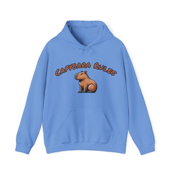 Unisex Heavy Blend™ Hooded Sweatshirt with Cute Capybara Design – Warm and Stylish Hoodie