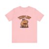 Unisex Jersey Short Sleeve Tee with Adorable Capybara Design – Soft and Stylish T-Shirt