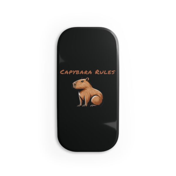 Capybara Phone Grip – Cute & Functional Click-On Grip for Secure Hold