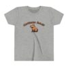 Youth Short Sleeve Tee with Cute Capybara Design – Soft, Fun, and Perfect for Everyday Wear