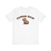 Unisex Jersey Short Sleeve Tee with Adorable Capybara Design – Soft and Stylish T-Shirt
