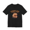Unisex Jersey Short Sleeve Tee with Adorable Capybara Design – Soft and Stylish T-Shirt