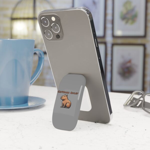 Capybara Phone Grip – Cute & Functional Click-On Grip for Secure Hold