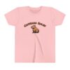 Youth Short Sleeve Tee with Cute Capybara Design – Soft, Fun, and Perfect for Everyday Wear
