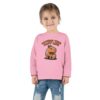 Toddler Long Sleeve Tee with Adorable Capybara Design – Soft, Warm, and Fun for Everyday Wear