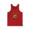 Unisex Jersey Tank Top with Cute Capybara Design – Perfect for Summer Style