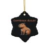 Capybara Ceramic Ornament – Unique & Adorable Holiday Decor with Cute Capybara Design
