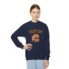 Youth Crewneck Sweatshirt with Adorable Capybara Design – Cozy and Fun for Everyday Wear