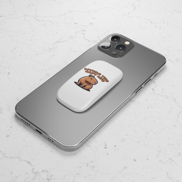Capybara Phone Grip – Cute & Functional Click-On Grip for Secure Hold