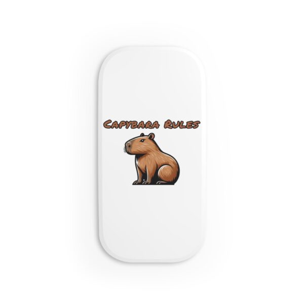 Capybara Phone Grip – Cute & Functional Click-On Grip for Secure Hold