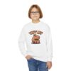 Youth Crewneck Sweatshirt with Adorable Capybara Design – Cozy and Fun for Everyday Wear