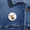 18266172970836749602_2048.jpeg Custom Capybara Pin Buttons – Unique, Cute & Collectible Pins with Adorable Capybara Design